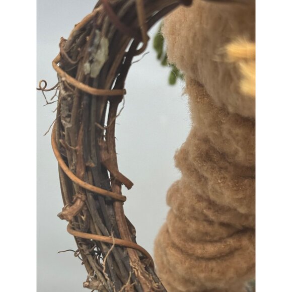 Christmas Standing Plush Moose Figurine With Holiday Decor 19" Tall READ - Picture 7 of 10